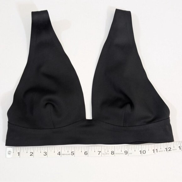 Intimately Free People Bralette Top Black Triangle Adjustable Womens Size Small - Picture 8 of 8